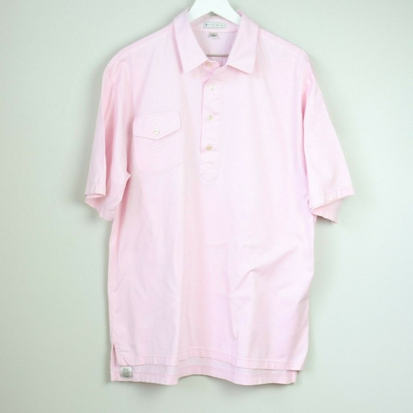 Peter Millar Other - Peter Millar Quarter Button Up Short Sleeve Shirt